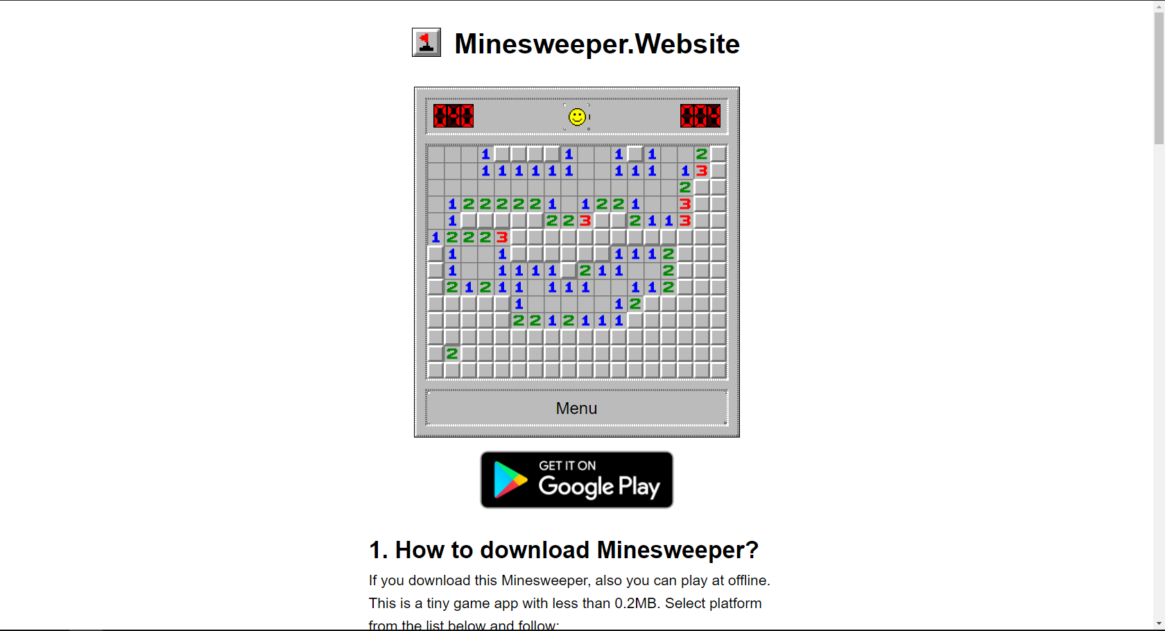 Minesweeper.io 사진